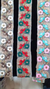 Encajes bordados hechos a medida, diseños surtidos, adecuado para arte y artesanía - Product Image 2