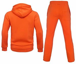 Playboy — sweat-shirt à capuche pour hommes, ensemble 2 pièces, épais, avec cordon de serrage, pull-over décontracté, nouvelle mode, automne 2022 - Product Image 2