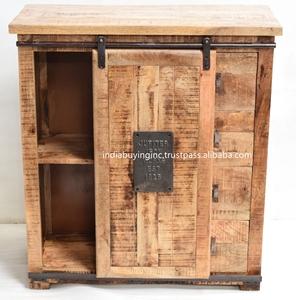 Unidad de visualización de vídeo de TV de pecho de Metal de madera de diseño Industrial Vintage de alta calidad superventas para oficina en casa para sala de estar - Product Image 2