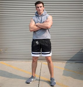Dk012 Short de sport personnalisé avec logo pour homme, 100 % coton, séchage rapide, respirant, avec cordon de serrage, décontracté, vente en gros - Product Image 1