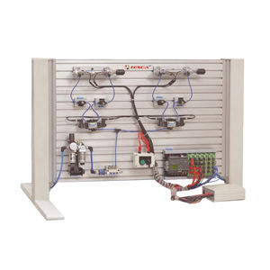 Kit de entrenamiento neumático, electroeducativo básico PLC con perfil inclinado, fabricante - Product Image 1