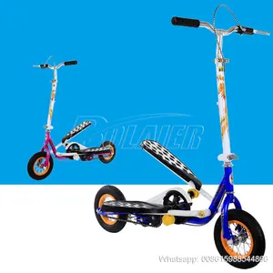 Kanat Flyer Scooter spor basamak çift Pedalfor çocuklar ve yetişkinler çocuklar 3 tekerlekli Scooter/itmeli kaydırak