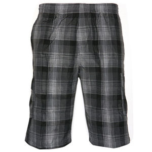 Plaid <b>Cargo</b> Shorts Multiple Pockets Drawstring Casual Lose Fit for Men Durable <b>Working</b> Shorts Casual Wears Breathable Shorts Men - Product Image 2