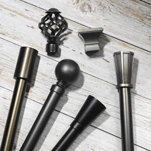 Tiges transparentes pour rideaux, 2 pièces - Product Image 5