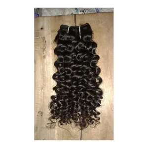 India Factory Supplier Remy Bundle Extension Human Hair Grade Stretched Length 10 Inches at Wholesale Price