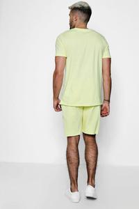 Pantalones cortos y camisas con logotipo personalizado para hombre, chándales, ropa informal de playa, conjunto de camisa de dos piezas, Verano - Product Image 5