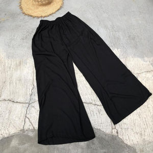 Pantalon de yoga style palazzo boho pour femmes, vêtements longs et tendance - Product Image 1