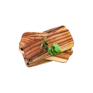 Bloques de cortar de madera de cocina con diseños únicos para servir y cortar pizza frutas verduras alimentos - Product Image 3