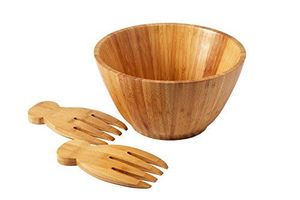Contenant en bois en bambou vietnamien pour la cuisine, bol en bois de bambou fait de matériaux naturels - Product Image 2