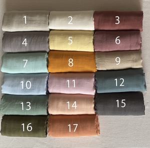 2024 Moderne Kleurrijke Meisje Roze <span class=keywords><strong>Wrap</strong></span> Drager Bamboe Biologisch Katoen Mousseline Swaddle Voor <span class=keywords><strong>Baby</strong></span> - Product Image 5