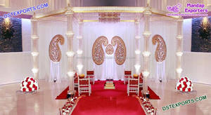 มณฑปแต่งงานคริสตัลไฟเบอร์สุดหรู ฟิจิ มณฑปแต่งงานคริสตัลตกแต่งพิเศษ ออโนรี ดีไซน์คริสตัลทันสมัย มณฑปแต่งงานคริสตัล สหรัฐอเมริกา - Product Image 3