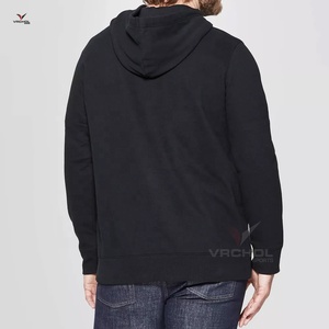 2019 hommes mode Logo personnalisé imprimé brodé pull à capuche motif solide grande taille Anti-rétrécissement tricoté armure - Product Image 2