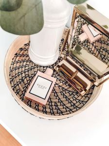 Grand plateau de service en rotin bois métal acrylique bambou marbre pour restaurant hôtel fournitures de table usage domestique - Product Image 5