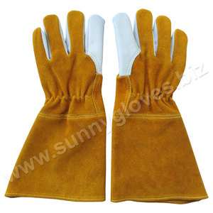 ที่มีคุณภาพสูงหนังถุงมือทำงานถุงมือเชื่อม - Product Image 6