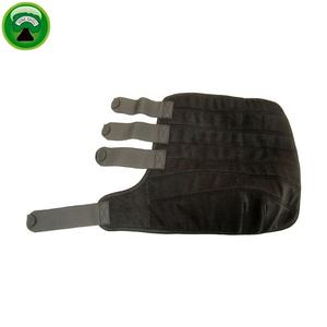 Bottes de protection pour chevaux brosse en nylon noir vente en gros - Product Image 2