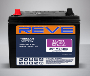 Batería tubular sellada Reve 150AH 12V | Batería de inversor de ciclo profundo de alta calidad de larga duración y bajo mantenimiento - Product Image 3