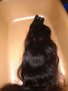 Meilleurs cheveux bouclés Un donneur Naturel Loose Deep Wave Cheveux humains indiens avec texture permanente - Product Image 5