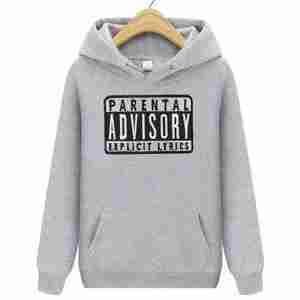 2023 muestra gratis hombres bordado Oversize Pullover Hoodie Set 50% Algodón 50% poliéster manga larga impresa sudadera - Product Image 1