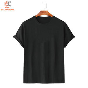 2025 Streetwear fabricante de camisetas de calidad superior en blanco liso algodón 220 Gsm camisetas de gran tamaño para hombres - Product Image 3