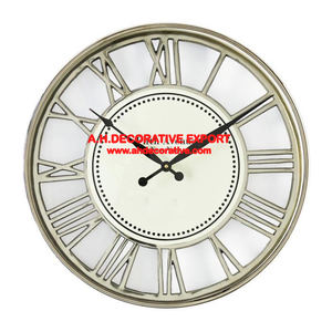 Living Room Decorative Aluminum Wall <b>Clock</b> for Wall Decorate Handmade Roman Number Wall <b>Clocks</b> for Indoor & Outdoor Unique <b>Clock</b> - Product Image 1
