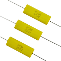Livolo — condensateur en film prénoms métallique en polypropylène, 105k, 250-400V, plat pour application Audio