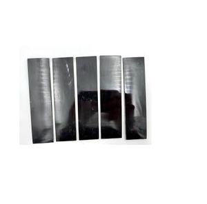 Placas negras de cuerno de búfalo con rayas blancas para marco óptico y mango de cuchillo a bajo precio con diferentes tamaños - Product Image 4