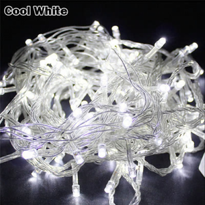 10M 100 Led de cadena Garland árbol de Navidad de la luz de hadas de cadena impermeable Jardín de la casa de fiesta al aire libre decoración de vacaciones <span class=keywords><strong>l</strong></span> - Product Image 5