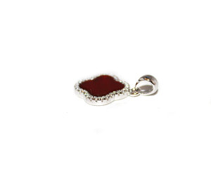 Pendentif en argent Sterling 925, bijoux en cornaline et en Zircon cubique, qualité AAA +, vente en gros, offre spéciale - Product Image 3