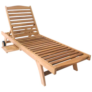 Chaises longues de piscine modernes et minimalistes de qualité supérieure, meubles en teck d'Indonésie - Product Image 6