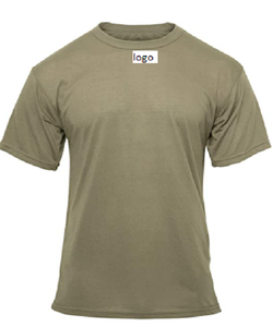 Men Quick Dry <b>Moisture</b> Wick <b>T</b>-<b>Shirt</b> 100% Polyester Comfortable Tag Less Label <b>Moisture</b> <b>Wicking</b> Technology to Keep You Dry - Product Image 1