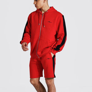 Ropa Deportiva personalizada para hombre y mujer, chándal informal con estampado para trotar, conjunto de 2 piezas, pantalones cortos, chándal unisex - Product Image 1