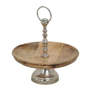 Soporte de madera para pasteles, Base de aluminio, calidad Premium, tamaño personalizado, asequible, elegante - Product Image 1