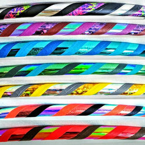 Matériau d'étanchéité pour carton simple face Film de papier adhésif Rubans de miroir holographiques activés par l'eau Acrylique sensible à la pression pour - Product Image 1