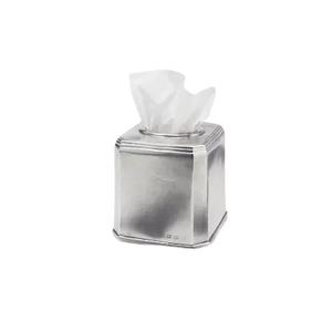 Wholesales Price <b>Tissue</b> <b>Box</b> for Home Hotel Restaurant <b>Tissue</b> <b>Holder</b> decor Silver Color Modern design Metal Napkin <b>Holder</b> - Product Image 1