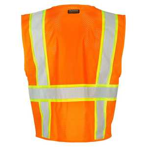 Yi-vis — gilet de sécurité jaune et Orange, avec impression ou broderie personnalisés, Logo de sécurité réfléchissant pour vêtements - Product Image 5