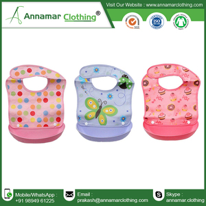 Bavoirs imperméables pour bébé en coton doux à 100% - Product Image 5