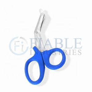 Ciseaux à pansement paramédicaux manuels en acier inoxydable et en acier-Instruments chirurgicaux réutilisables pour la salle de chirurgie - Product Image 4