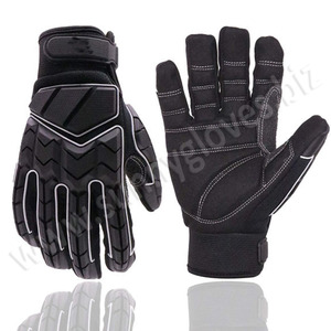 ถุงมือช่างเครื่องหนัง,สำหรับใช้แรงงาน - Product Image 3