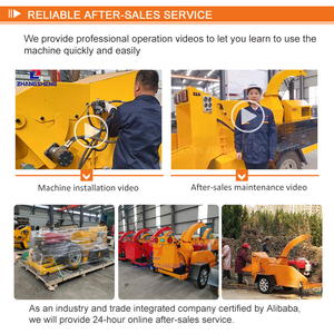 เครื่องย่อยไม้,เครื่องย่อยไม้พร้อมเครนโปรเครื่องย่อยพาเลทไม้ปี Bx72r - Product Image 4