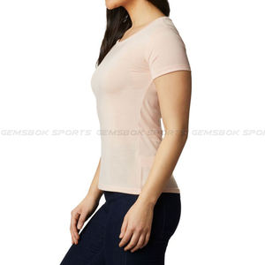 Wholesale High Quality Versatile T-Shirt for Women Custom Workout T-shirt fitness Breathable Quick Dry - Product Image 2