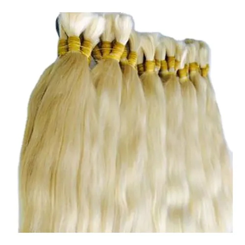 Hamddenan IMPEX — perruque pour Extension et perruques, perruque origine indienne, couleur Blonde 613, dessin en vrac, livraison gratuite