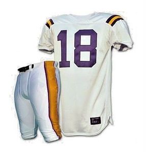 Camiseta de fútbol americano de talla grande personalizada XL, venta al por mayor, técnicas impresas por sublimación, patrones de números en blanco para uso deportivo de adultos - Product Image 4