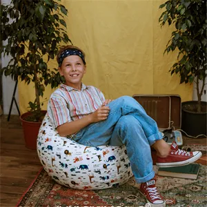 Fabbrica di Produzione di Vari Ragazzo Divertente Per Bambini Sedia del Sacchetto di Fagiolo - Product Image 2
