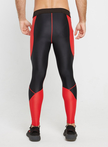 OEM Leggings da uomo in Spandex personalizzati con stampa sublimata Yasin indossa collant da <span class=keywords><strong>palestra</strong></span> da corsa per il Fitness pantaloni in <span class=keywords><strong>pizzo</strong></span> solido all'ingrosso - Product Image 2