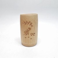 Tazas de café reutilizables de bambú, logotipo personalizado Natural, de Vietnam