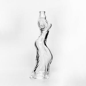 Botella de licor de ron con forma de mujer, botella de cristal de Tequila con tapa de corcho de vidrio, 500ml, precio de fábrica - Product Image 3