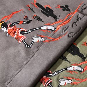 Premium Quality Embroidered logo Street Swear Gym <b>Workout</b> Fitness Knitted Sustainable Pullover Hoodie Sweatshirts Men's <b>Hoodies</b> - Product Image 3