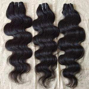 Vendedores de cabello humano remy indio virgen, extensiones de cabello humano indio sin procesar - Product Image 3