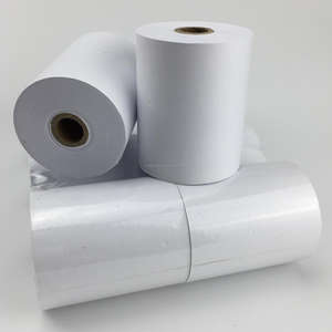 Papier vidéosurveillance noyau de papier thermique 57mm, papier Thermo pour caisse enregistreuse, blanc, noir foncé, 48-70gsm, Premium - Product Image 6