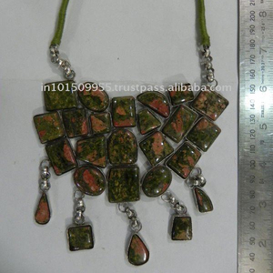 Collier de bijoux faits main Collier de déclaration perlé - Product Image 2